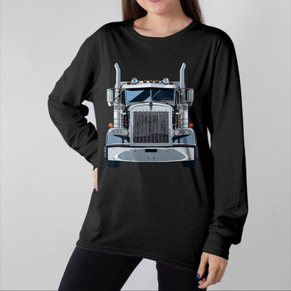 Best Truck Driver Life Shirt, Funny Trucker UnisexT-Shirt/Hoodie/Sweatshirt HLT00 - Semi Truck Driver T-Shirt (3)