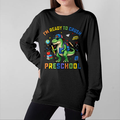 Best Dinosaur Lover Shirt, Funny Dinosaur UnisexT-Shirt/Hoodie/Sweatshirt HLT00 - Preschool Dinosaur Dino T-rex Back to School Kids Boys T-Shirt