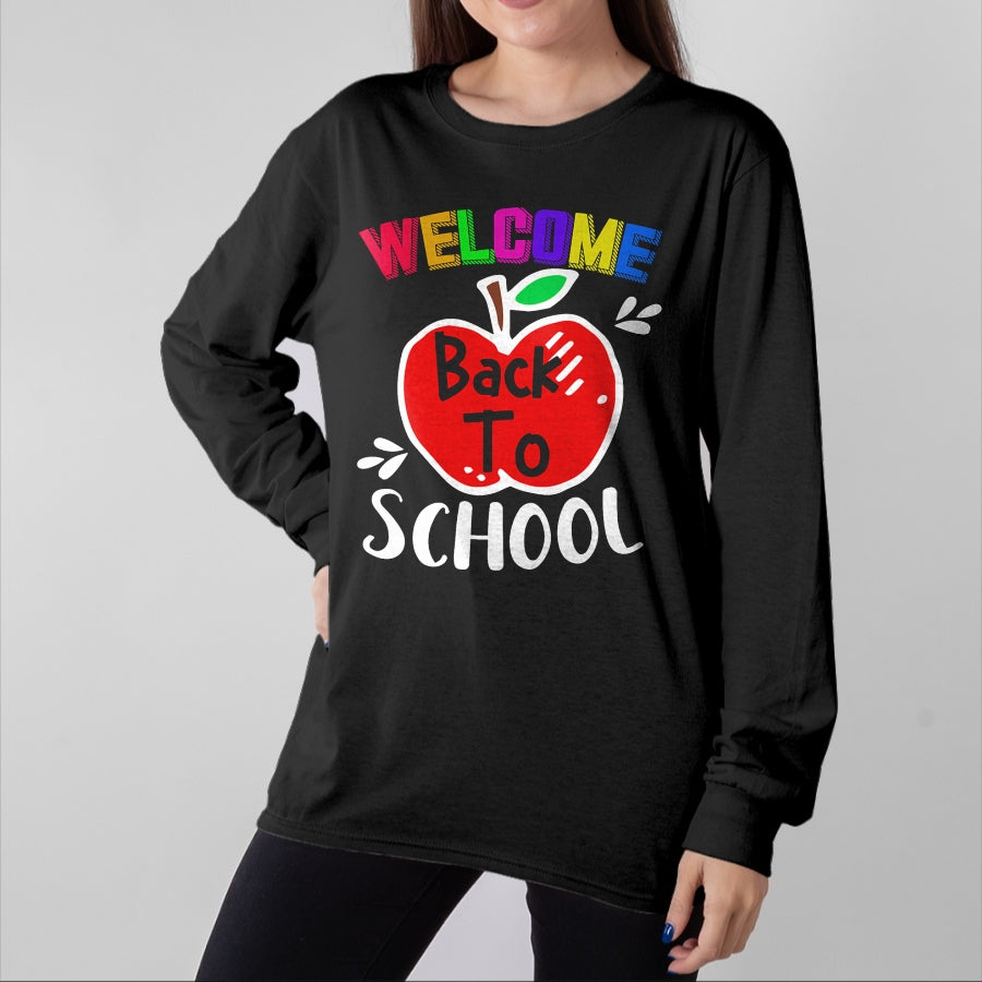 Best Student Shirt, Funny Back To School UnisexT-Shirt/Hoodie/Sweatshirt HLT00 - Welcome Back to School Funny T-Shirt Teacher Student Gift T-Shirt
