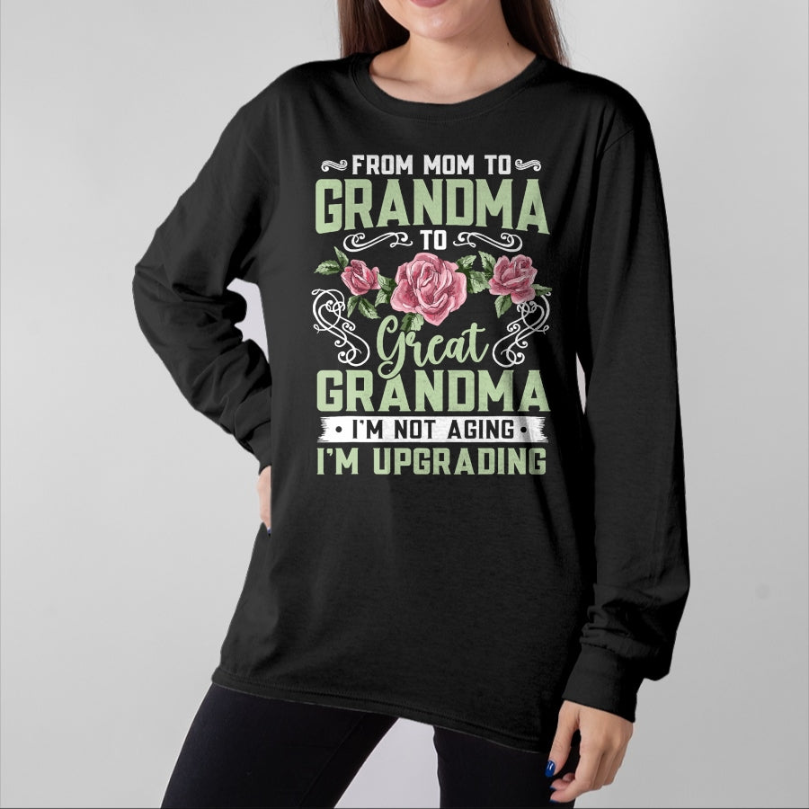 Best Grandma Shirt, Proud Grandma Unisex T-Shirt/Hoodie/Sweatshirt HLT00 - Mom Grandma Great Grandma Mothers Day T-Shirt