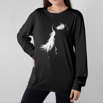 Best Horse Lover Shirt , Funny Horse UnisexT-Shirt/Hoodie/Sweatshirt HLT00 - Vintage Western Horse Silhouette Horse Riding Lover T-Shirt, Men, Black, 3X-Large