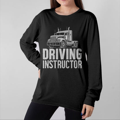 Best Truck Driver Life Shirt, Funny Trucker UnisexT-Shirt/Hoodie/Sweatshirt HLT00 - Semi truck driving instructor, truck driver, driving teacher T-Shirt