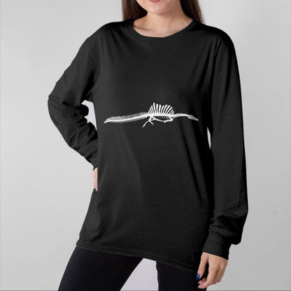 Best Dinosaur Lover Shirt, Funny Dinosaur UnisexT-Shirt/Hoodie/Sweatshirt HLT00 - Spinosaurus Dinosaur Fossil Skeleton Paleontology T-Shirt
