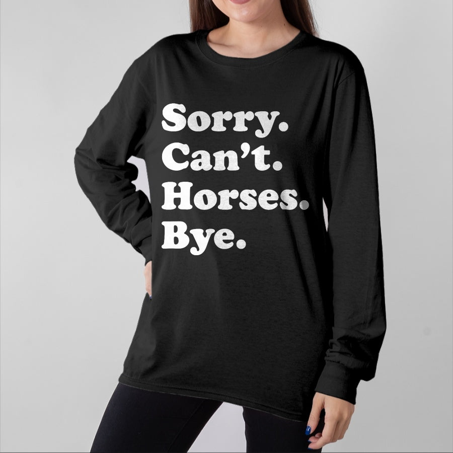 Best Horse Lover Shirt , Funny Horse UnisexT-Shirt/Hoodie/Sweatshirt HLT00 - Funny Horse Gift for Men Women Boys or Girls Short Sleeve T-Shirt