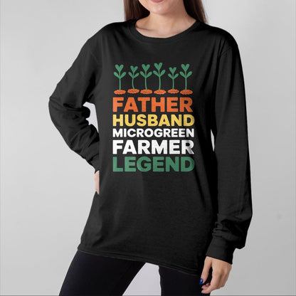 Best Farmer Life Shirt, Funny Farmer UnisexT-Shirt/Hoodie/Sweatshirt HLT00 - Father Husband Farmer Dad Plant Gardening Microgreens T-Shirt