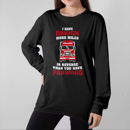 Best Truck Driver Life Shirt, Funny Trucker UnisexT-Shirt/Hoodie/Sweatshirt HLT00 - Truck Driver T-Shirt (2)