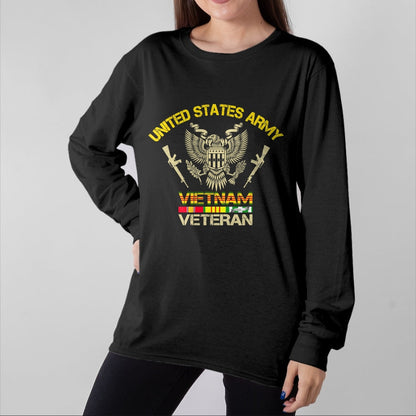 Proud Veteran Shirt, Funny Veteran UnisexT-Shirt/Hoodie/Sweatshirt HLT00 - U.S Army Vietnam Veteran T Shirt Vietnam War Veterans Day T-Shirt