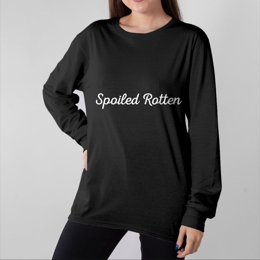 Best Wife Shirt, Wife and Husband Unisex T-Shirt/Hoodie/Sweatshirt HLT00 - Spoiled Rotten Funny Bratty Brat Women Gifts T-Shirt
