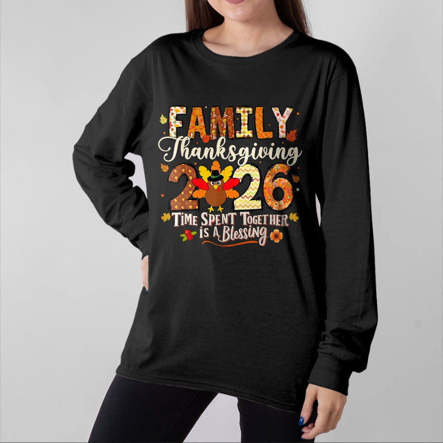 Best Thanksgiving Family Shirt , Funny Thanksgiving UnisexT-Shirt/Hoodie/Sweatshirt HLT00 - Family Thanksgiving 2026 Thanksgiving Crew Matching Group T-Shirt (1)