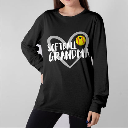 Best Grandma Shirt, Proud Grandma Unisex T-Shirt/Hoodie/Sweatshirt HLT00 - Softball Grandma T-Shirt