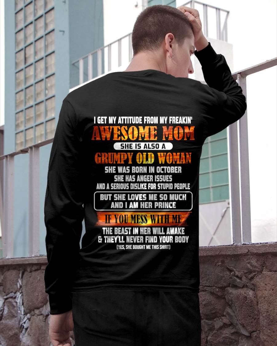 OCTOBER - MESS WITH ME, MEET MY AWESOME MOM - FROM MOM - TLEE10 (SKU2606-142-10)