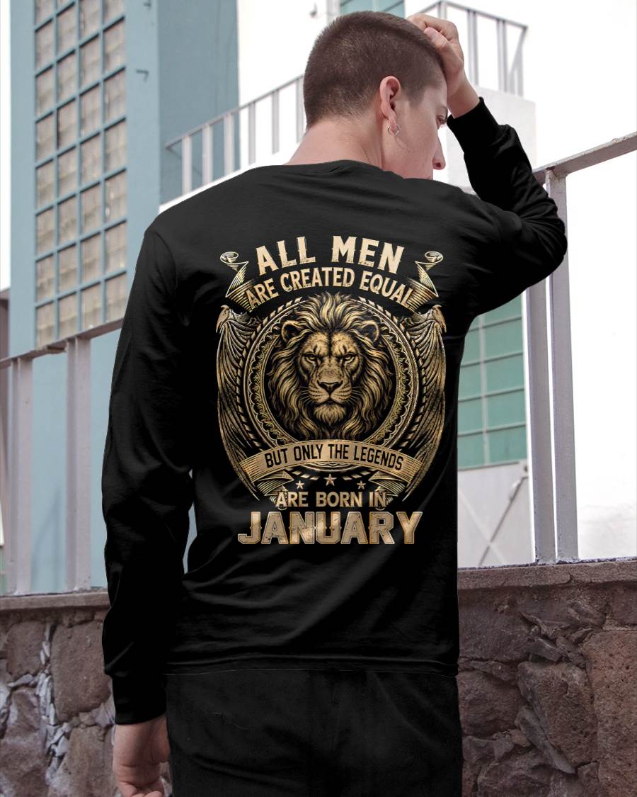 JANUARY BORN LEGEND SHIRT – LION KING - FOR MAN - TLEE01 (SKU2606-177-01)