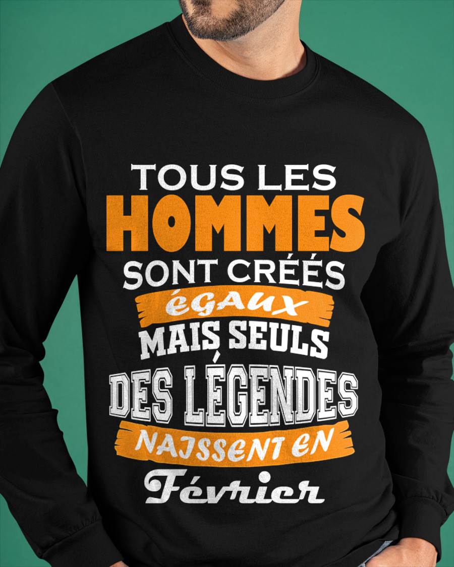 FÉVRIER : MOIS DES LÉGENDES - POUR HOMME - TLEE02 (SKU2604-291-02)