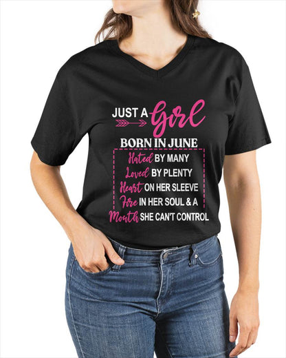 A JUNE GIRL – HATED BY MANY, LOVED BY PLENTY - FOR WOMEN - TLEE06 (SKU2604-06-06)