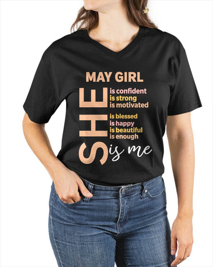 MAY GIRL - SELF LOVE TYPOGRAPHY - FOR WOMEN - TLEE05 (SKU2606-255-05)