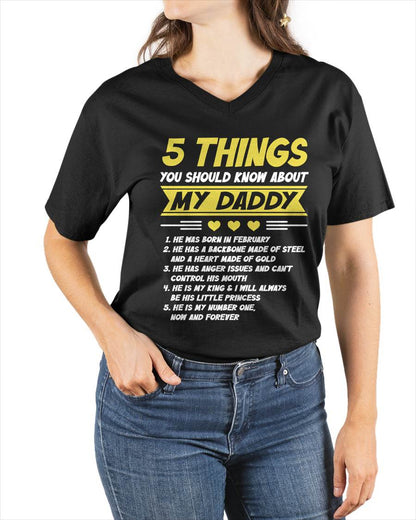 FEBRUARY - 5 THINGS YOU SHOULD KNOW ABOUT MY DADDY - FROM DAD - TLEE02 (SKU2606-53-02)