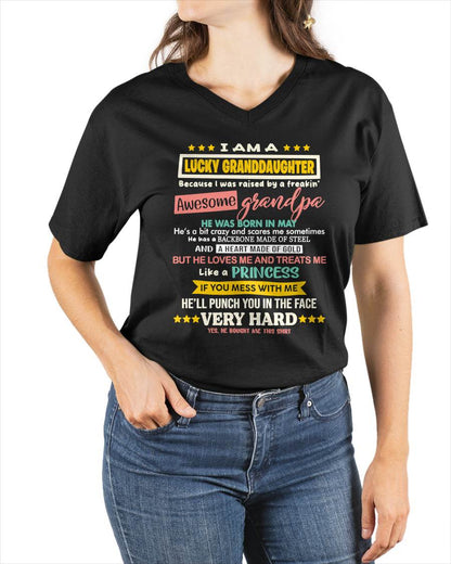 MAY GRANDPA – BLESSED GRANDDAUGHTER RAISED BY AN AMAZING GRANDPA - FROM GRANDPA - TLEE05 (SKU2603-273-05)