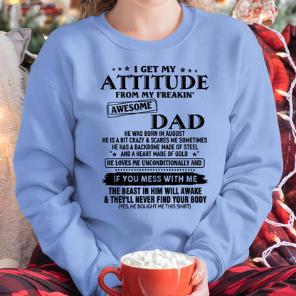August - Gift For Son and Daughter From Dad - TLEE08 - (SKU-TDADC-08)
