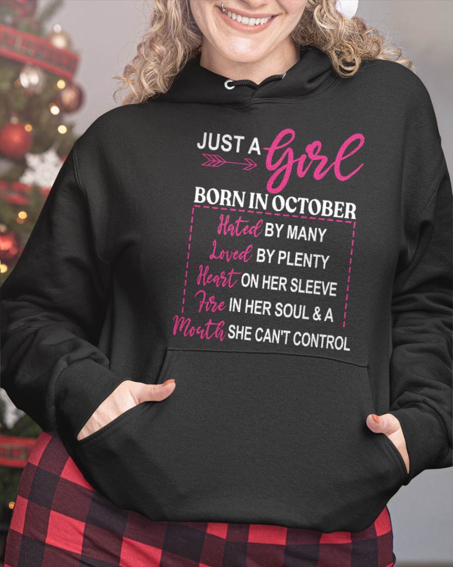 AN OCTOBER GIRL – HATED BY MANY, LOVED BY PLENTY - FOR WOMEN - TLEE10 (SKU2604-06-10)