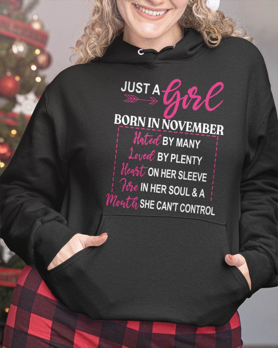 A NOVEMBER GIRL – HATED BY MANY, LOVED BY PLENTY - FOR WOMEN - TLEE11 (SKU2604-06-11)