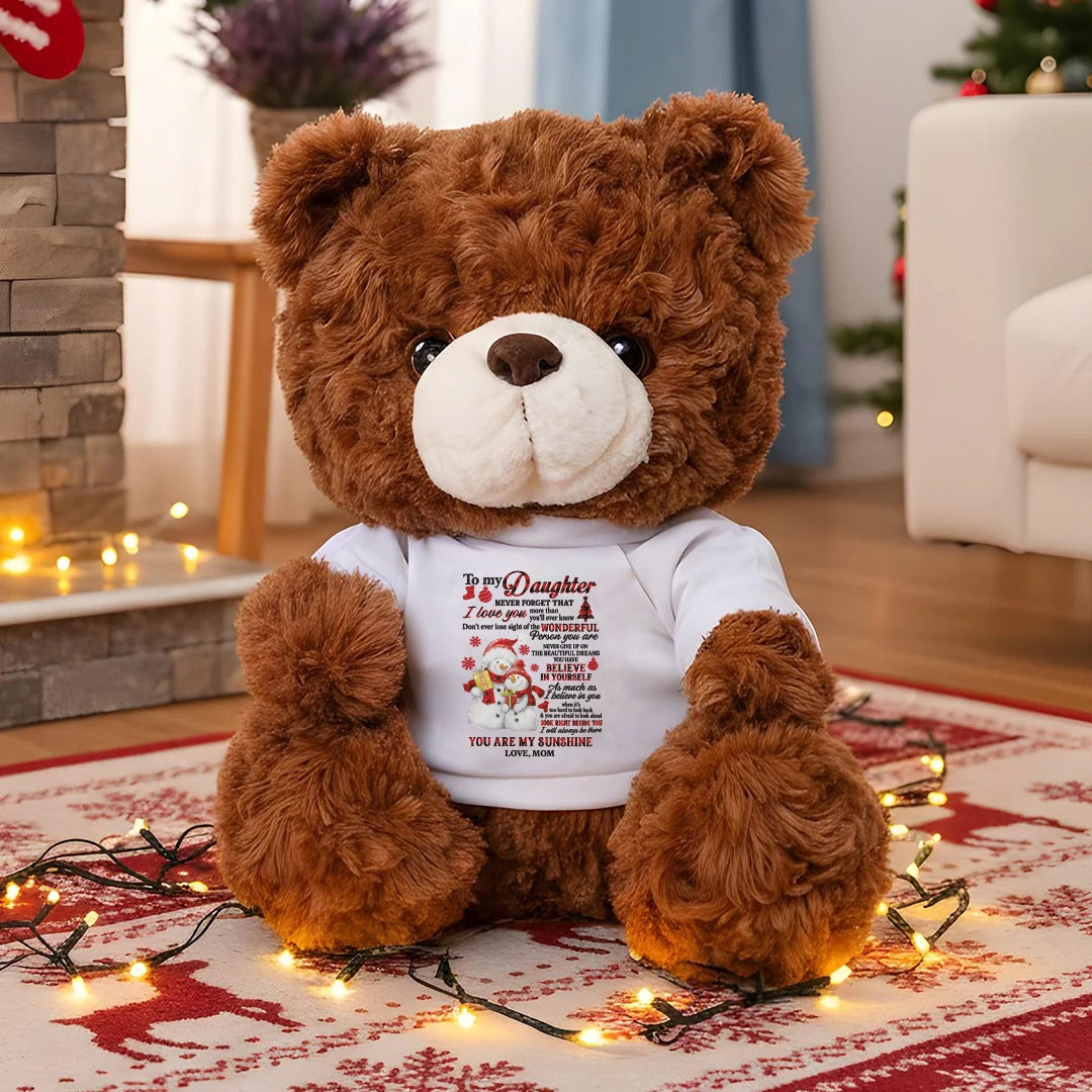 Gift for Daughter From Mom - Teddy Bear