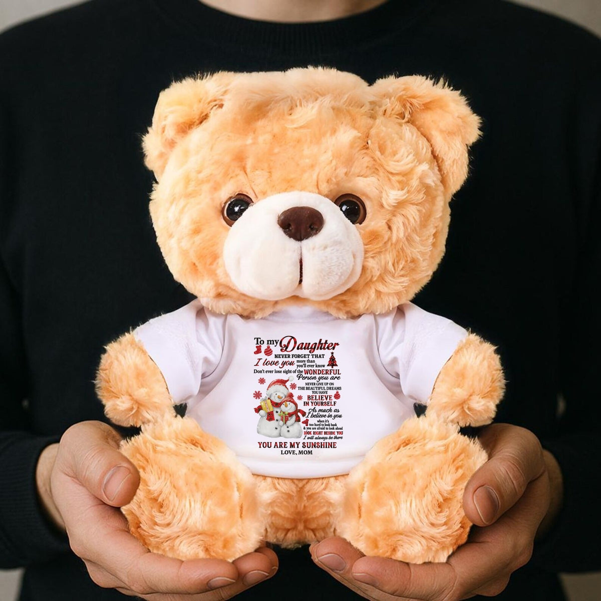 Gift for Daughter From Mom - Teddy Bear
