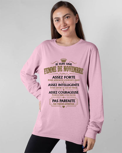 JE SUIS UNE FEMME DE NOVEMBRE - fma TLEE11 (SKU2609-38-11)