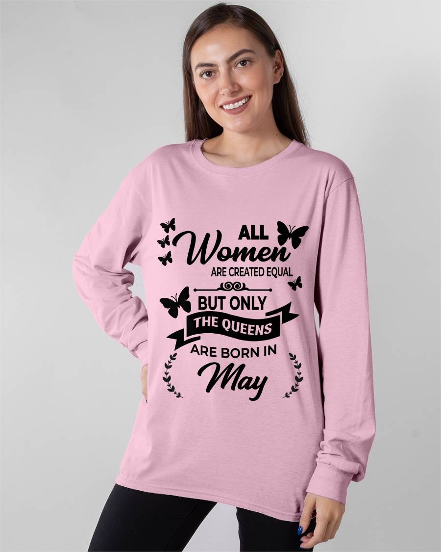 MAY GIRLS ARE TRUE QUEENS - FOR WOMEN - TLEE05 (SKU2605-58-05)
