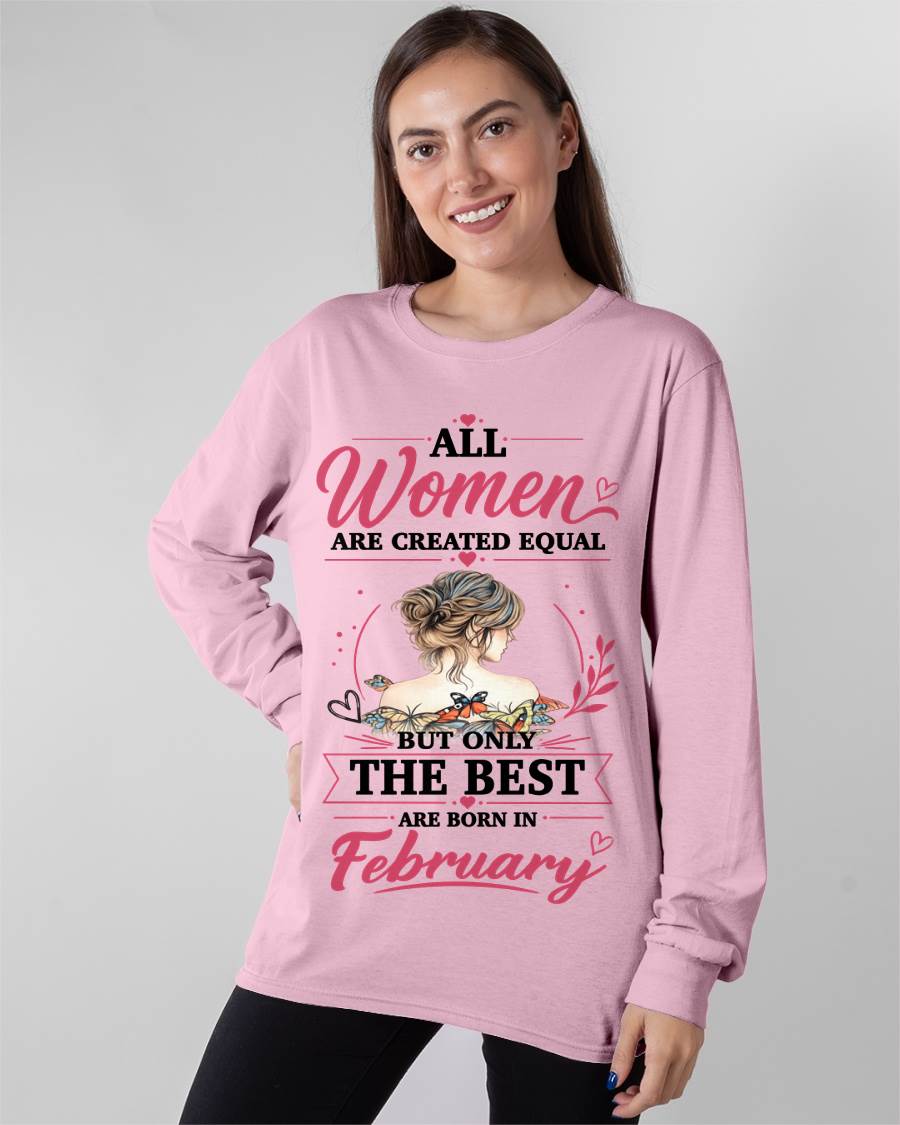 FEBRUARY GIRLS ARE SIMPLY THE BEST - FOR WOMEN - TLEE02 (SKU2604-316-02)