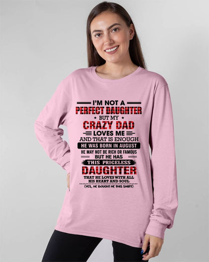 AUGUST DAD’S LOVE MAKES EVERYTHING ENOUGH - FROM DAD - TLEE08 (SKU2608-572-08)