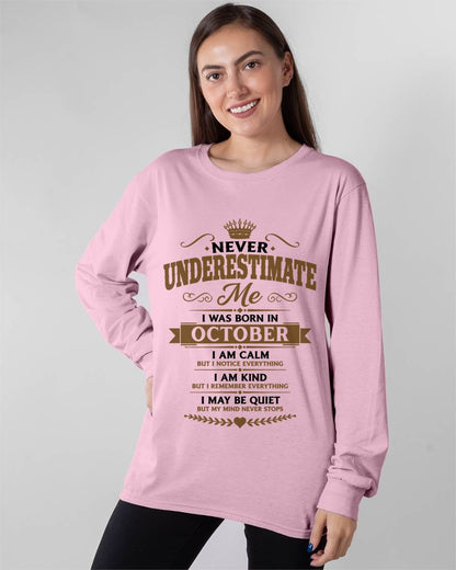 OCTOBER - SWEET CALM AND UNFORGETTABLE - FOR WOMEN - TLEE10 (SKU2608-491-10)