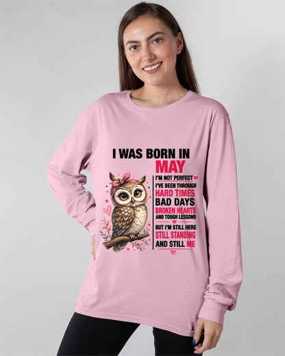 BORN IN MAY – STILL HERE, STILL STANDING - FOR WOMEN - TLEE05 (SKU2605-152-05)