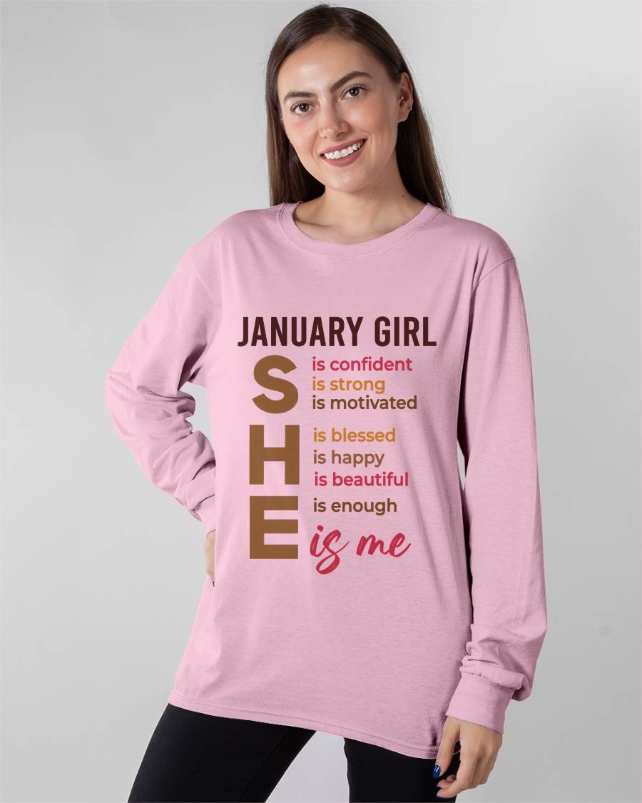 JANUARY GIRL - SHE IS ME - FOR WOMEN - TLEE01 (SKU2607-164-01)
