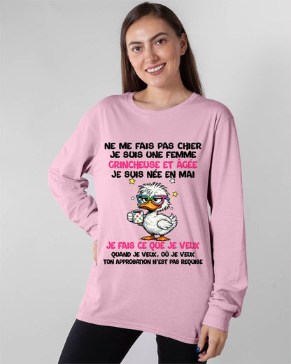 JE SUIS UNE FILLE DE MAI - POUR FEMME - TLEE05 (SKU2604-117-05)