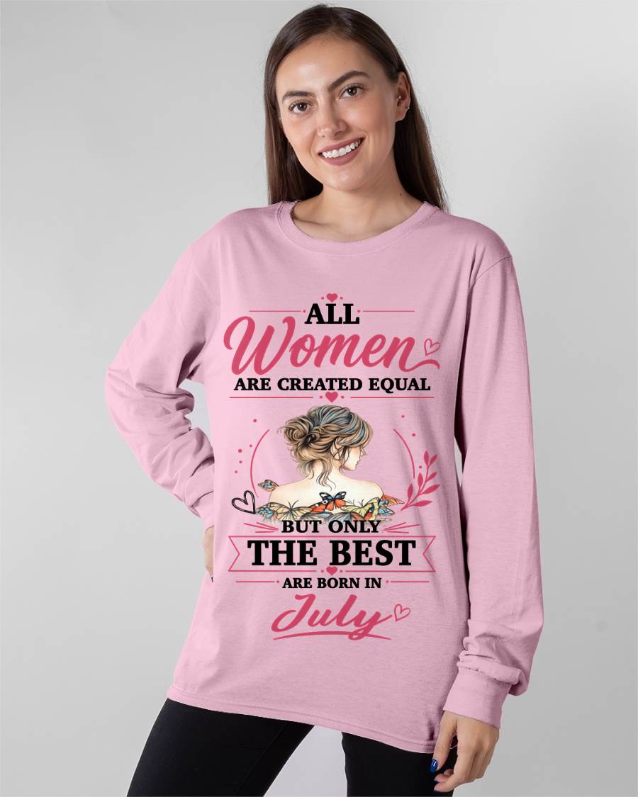 JULY GIRLS ARE SIMPLY THE BEST - FOR WOMEN - TLEE07 (SKU2604-316-07)