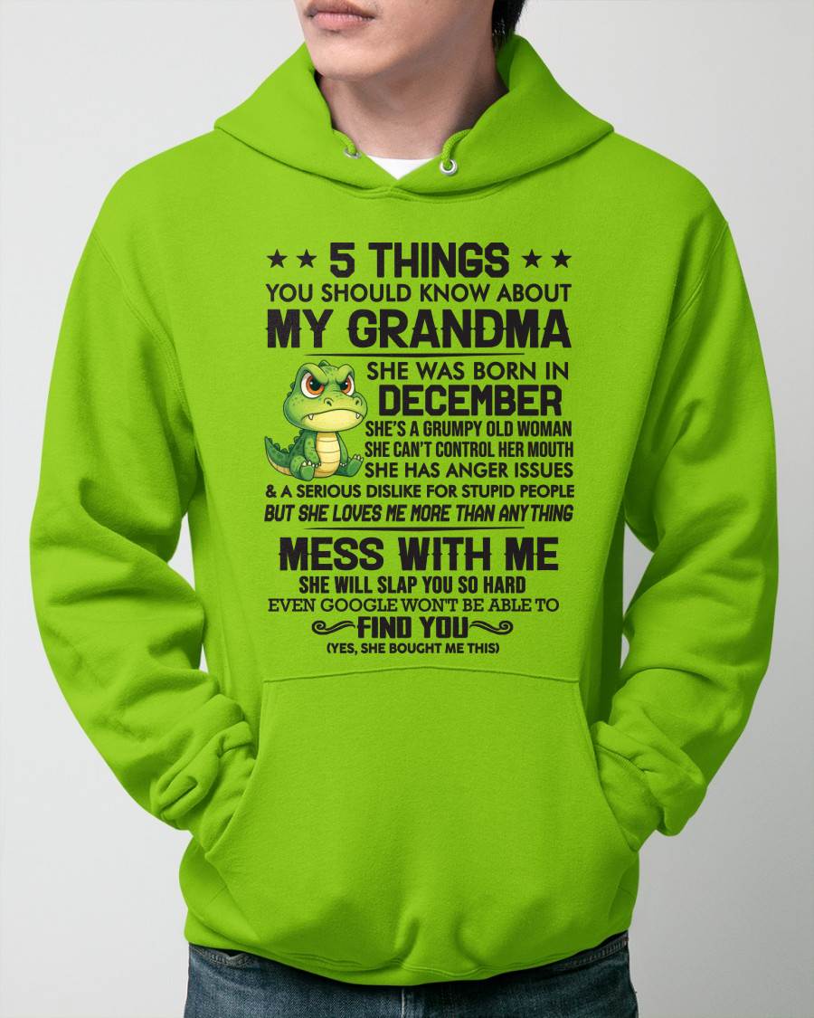 DECEMBER GRANDMAS ARE DIFFERENT - FROM GRANDMA - TLEE12 (SKU10-06-12)