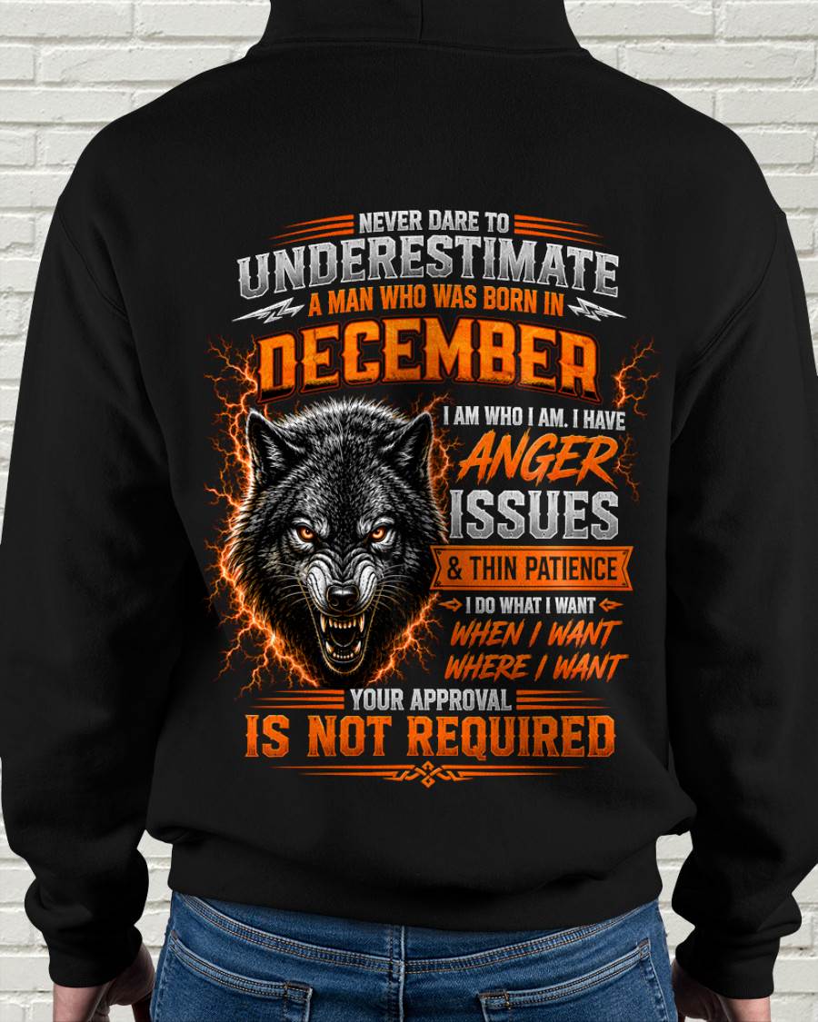 DECEMBER MAN I DO WHAT I WANT SHIRT - FOR MAN - TLEE12 (SKU2608-244-12)