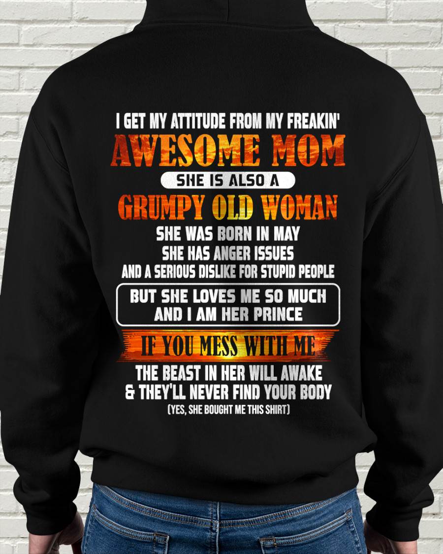 MAY - MESS WITH ME, MEET MY AWESOME MOM - FROM MOM - TLEE05 (SKU2606-142-05)
