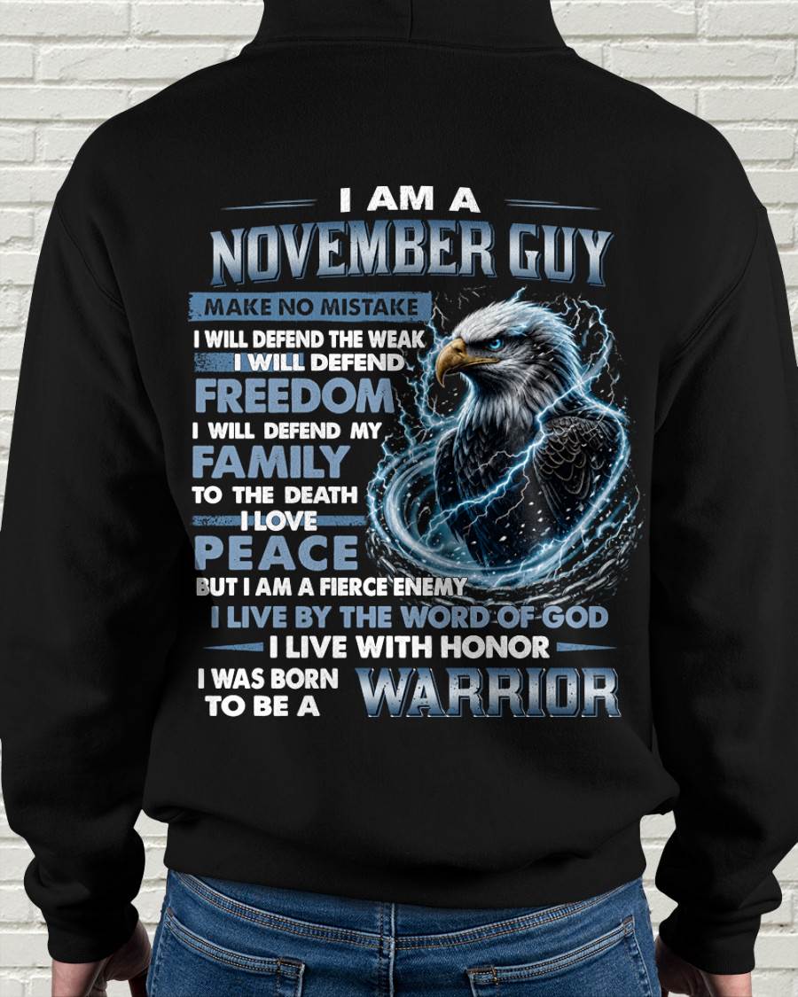 NOVEMBER GUY – DEFENDER OF FREEDOM - FOR MAN - TLEE11 (SKU2607-272-11)