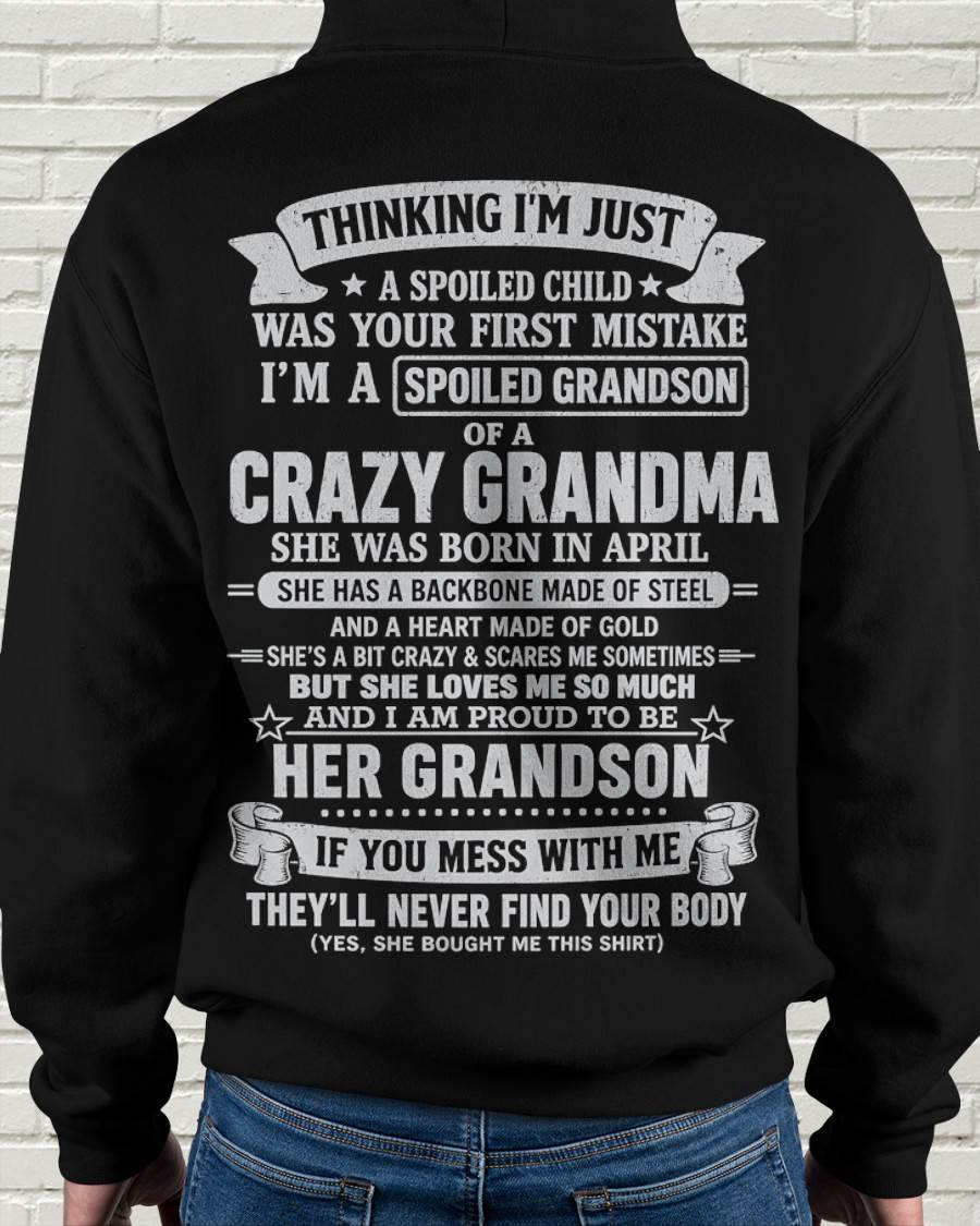 APRIL - GRANDMA’S PROTECTION MODE: ON - FROM GRANDMA - TLEE04 (SKU2607-06-04)