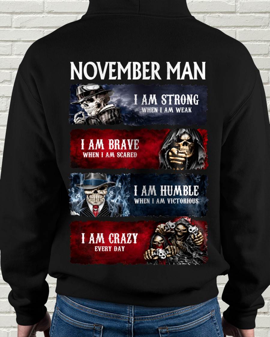 NOVEMBER MAN SKULL - FOR MAN - TLEE11 (SKU2607-304-11)