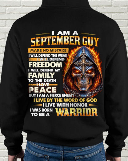 SEPTEMBER – DEFENDER OF FAMILY AND FREEDOM - FOR MAN - TLEE09 (SKU2605-46-09)