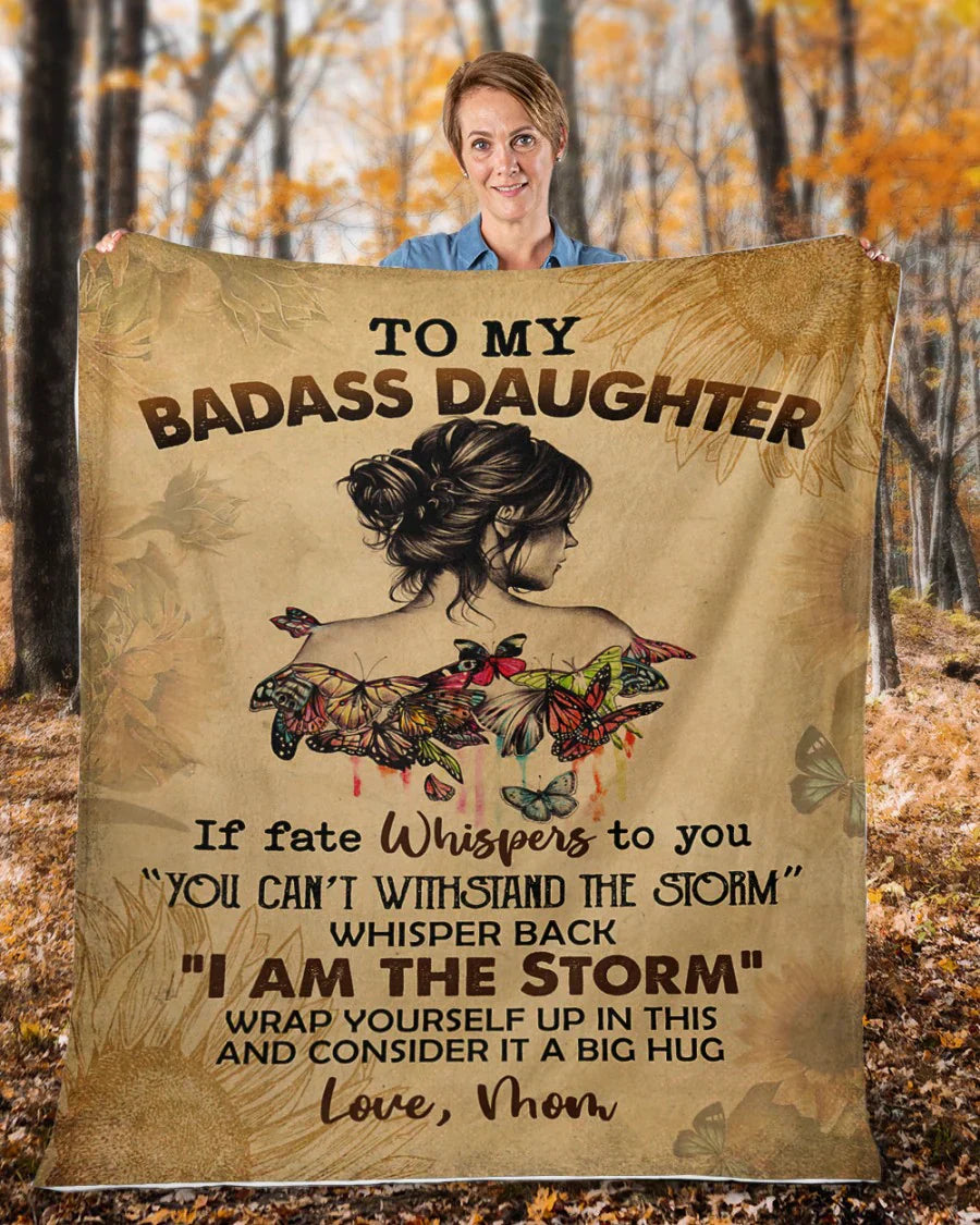 Special Gift For Your Daughter Blanket - From Mom