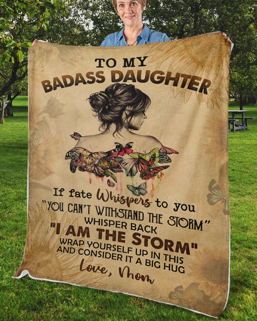 Special Gift For Your Daughter Blanket - From Mom