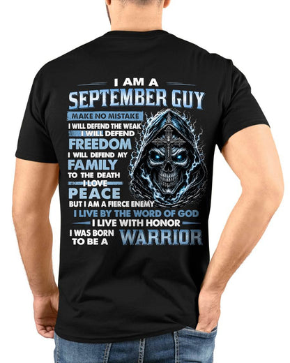 SEPTEMBER GUY – NEVER BACK DOWN - FOR MAN - TLEE09 (SKU2607-271-09)