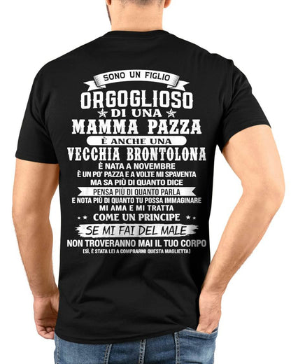 NOVEMBRE / FIGLIO DI UNA MAMMA PAZZA - REGALO DA MAMMA  - TLEE11 (SKU2606-204-11)
