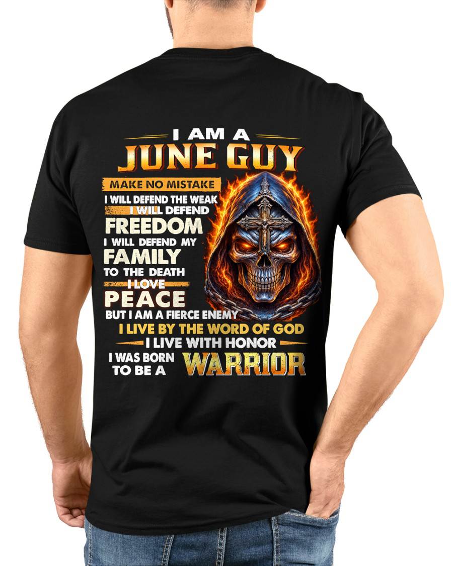 JUNE – DEFENDER OF FAMILY AND FREEDOM - FOR MAN - TLEE06 (SKU2605-46-06)