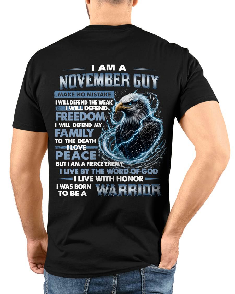 NOVEMBER GUY – DEFENDER OF FREEDOM - FOR MAN - TLEE11 (SKU2607-272-11)