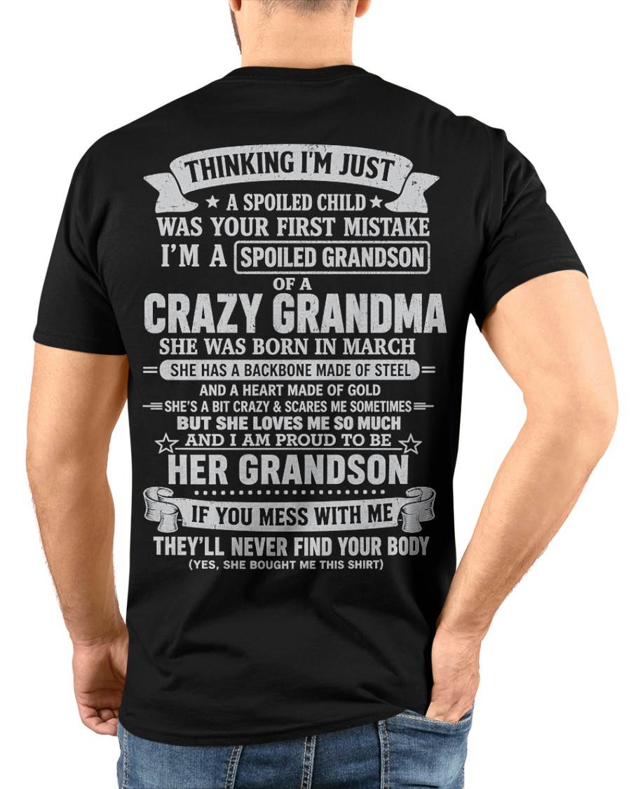 MARCH - GRANDMA’S PROTECTION MODE: ON - FROM GRANDMA - TLEE03 (SKU2607-06-03)