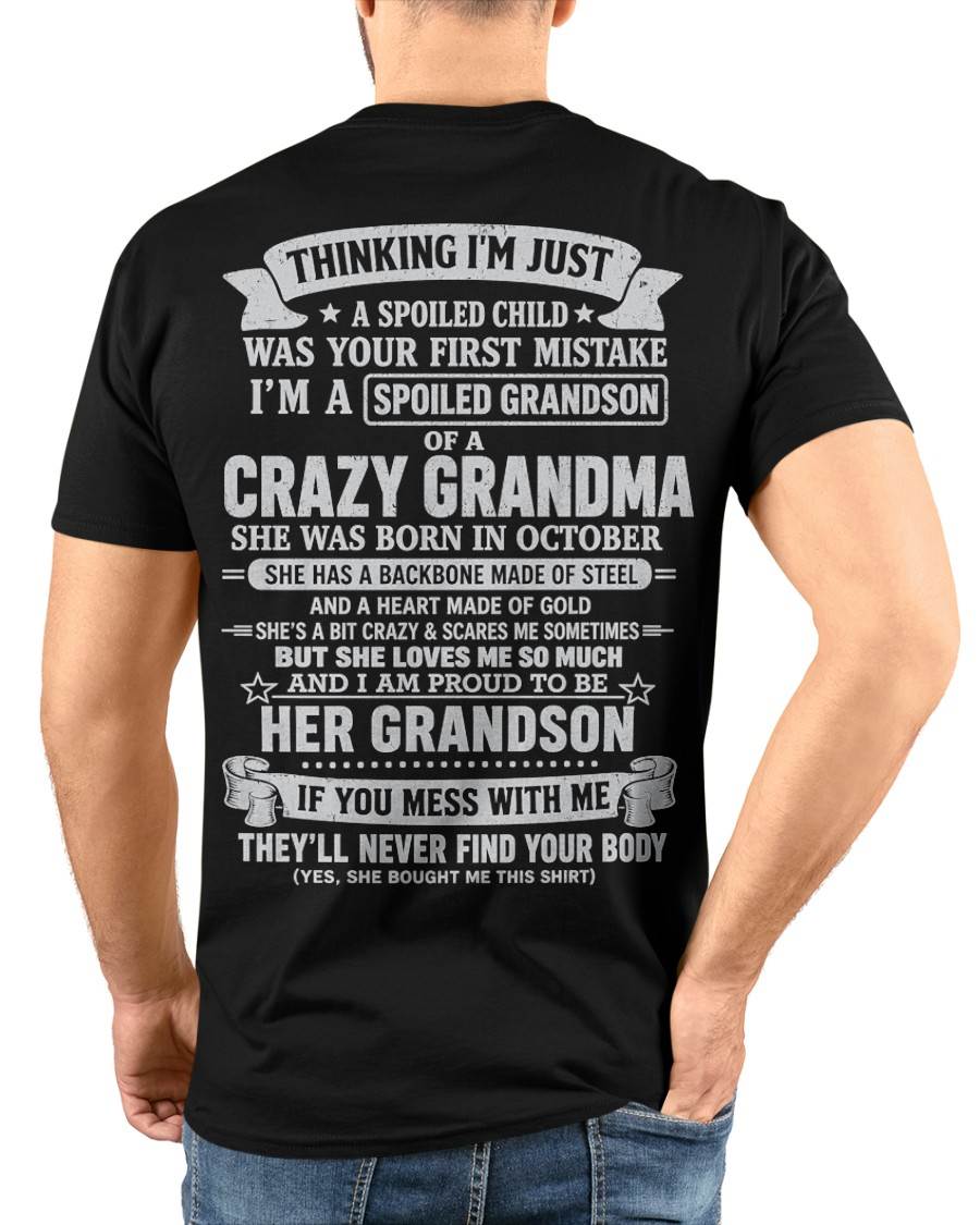 OCTOBER - GRANDMA’S PROTECTION MODE: ON - FROM GRANDMA - TLEE10 (SKU2607-06-10)